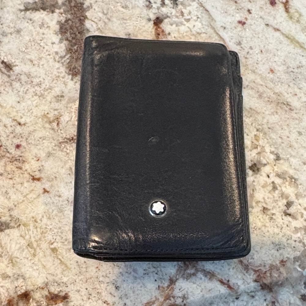 Montblanc Black Leather Wallet
